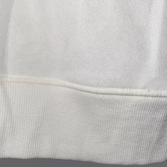 Peanuts Softest Off-White Snoopy Woodstock Heart Sweatshirt NWOT Oversized M - Picture 16 of 16